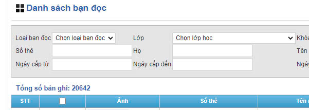 Tài khoản dành cho bạn đọc trang thưvien.tuaf.edu.vn